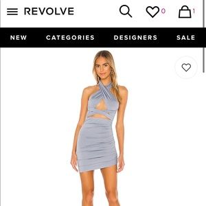 Superdown Suzette Halter Mini Dress